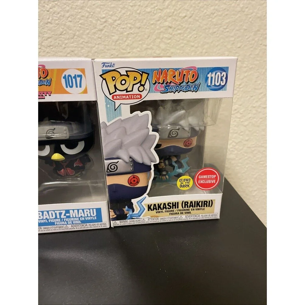 Funko Pop! Vinyl: Lot Of 3 Naruto Shippuden And Andy